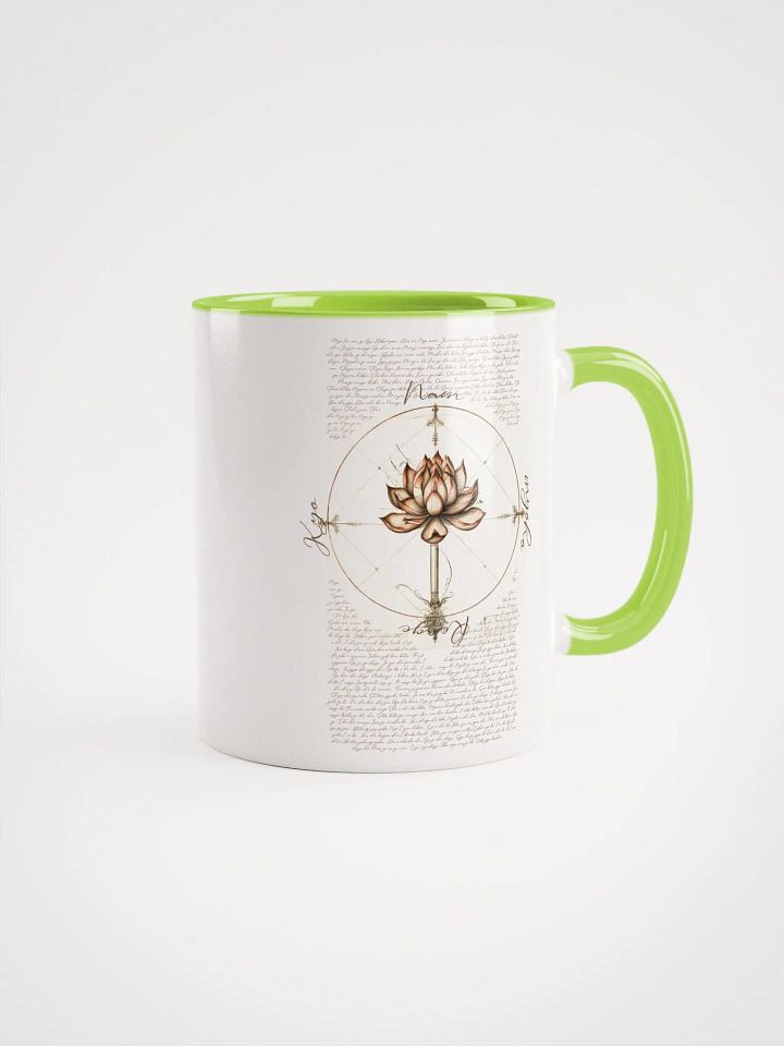Nam Myoho Renge Kyo Lotus Mug | Ceramic Buddhist Coffee Cup product image (2)