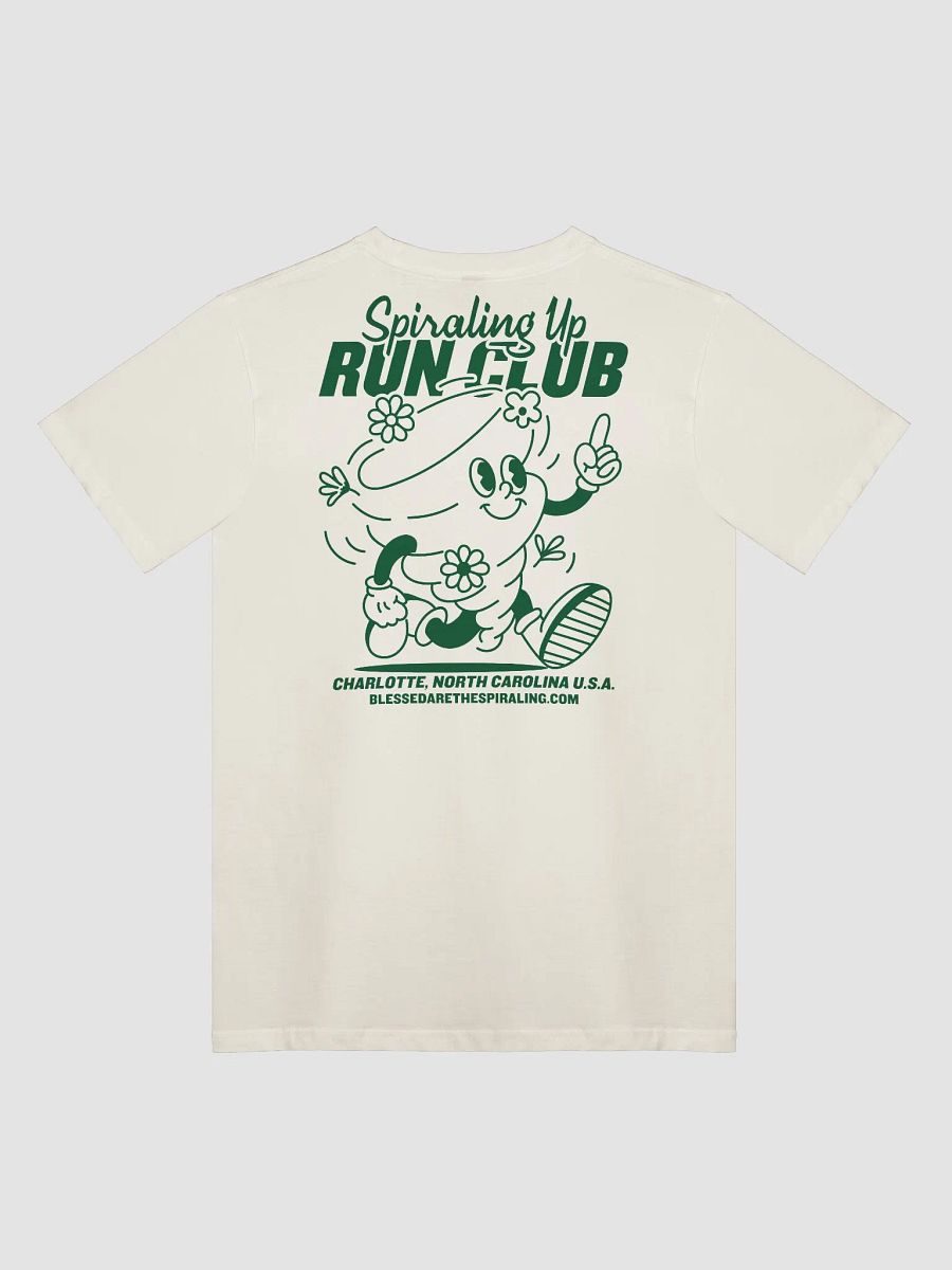 CHARLOTTE - Spiraling Up Run Club Tee product image (2)