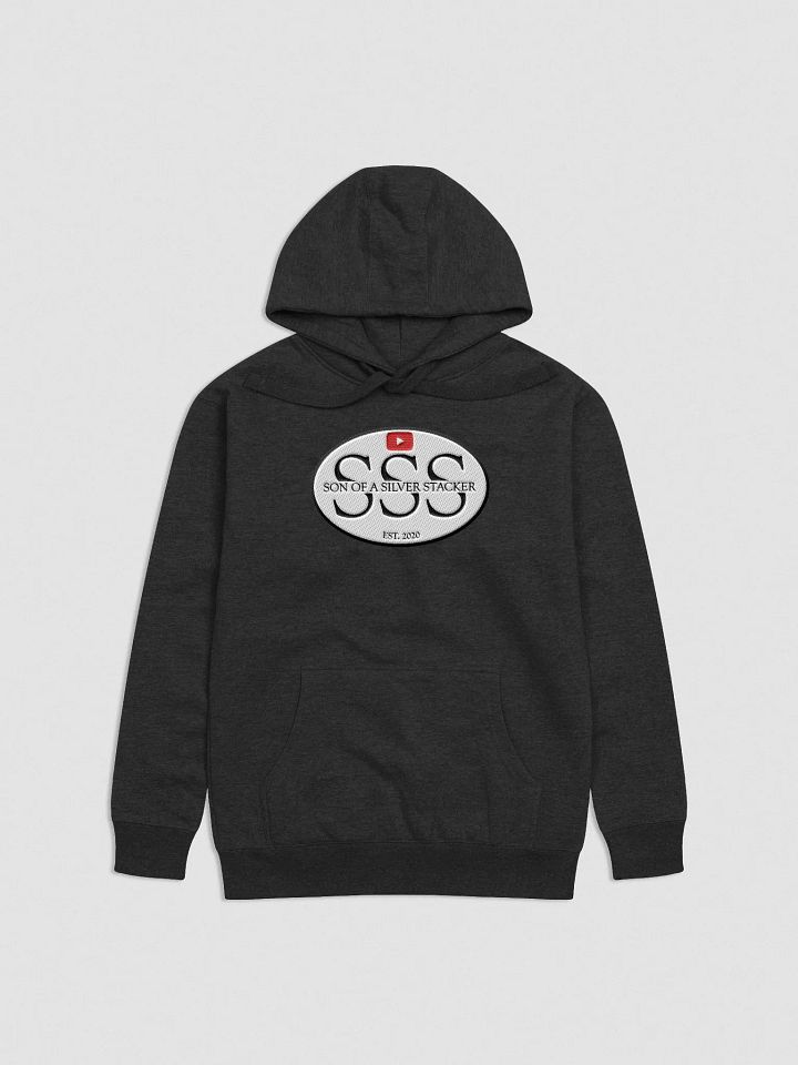 The Stacker Embroidered Hoodie Large Logo product image (1)