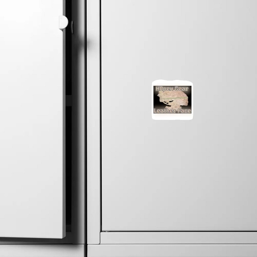 Die-Cut Magnets - HApex Gear Leather Face product image (8)
