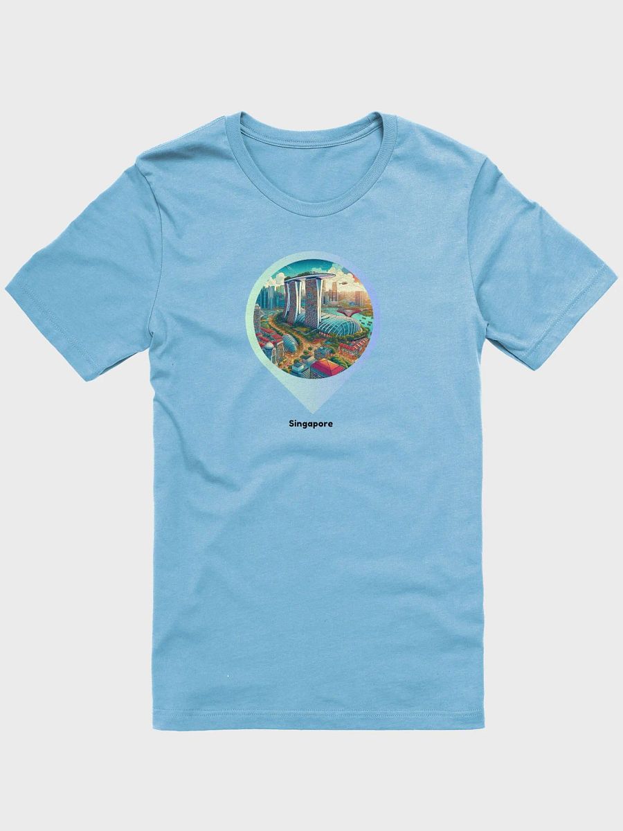 Ultimate Comfort Classic Tee | AI Design: Singapore Skyline product image (1)