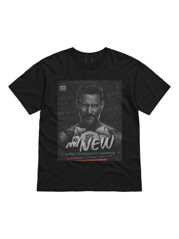 And New World Heavyweight Champion CM Punk T-Shirt product image (1)