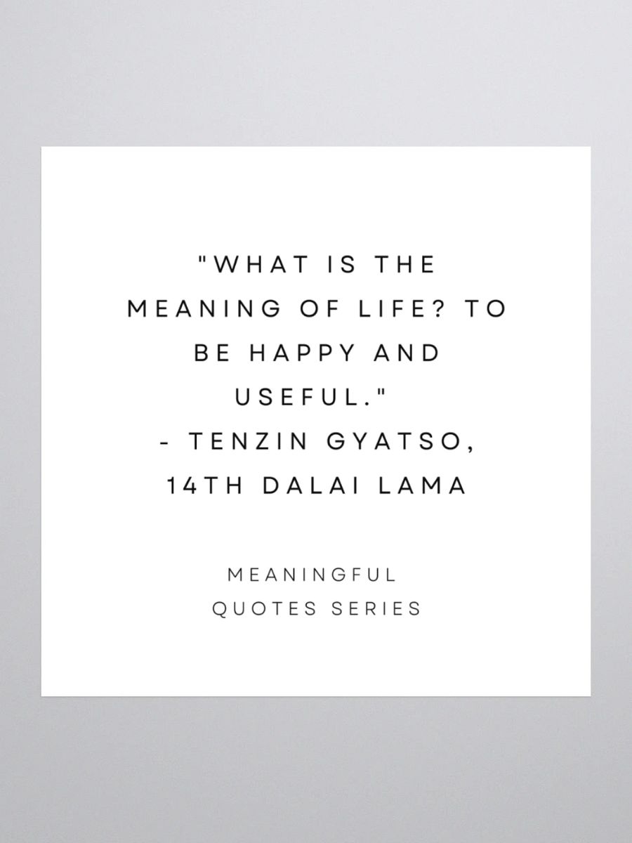 Meaningful Quotes Kiss Cut Stickers product image (1)