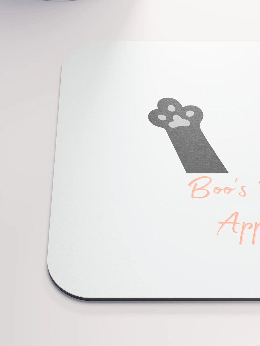 Boo's Paws Of Approval Classic Mouse Pad. product image (6)