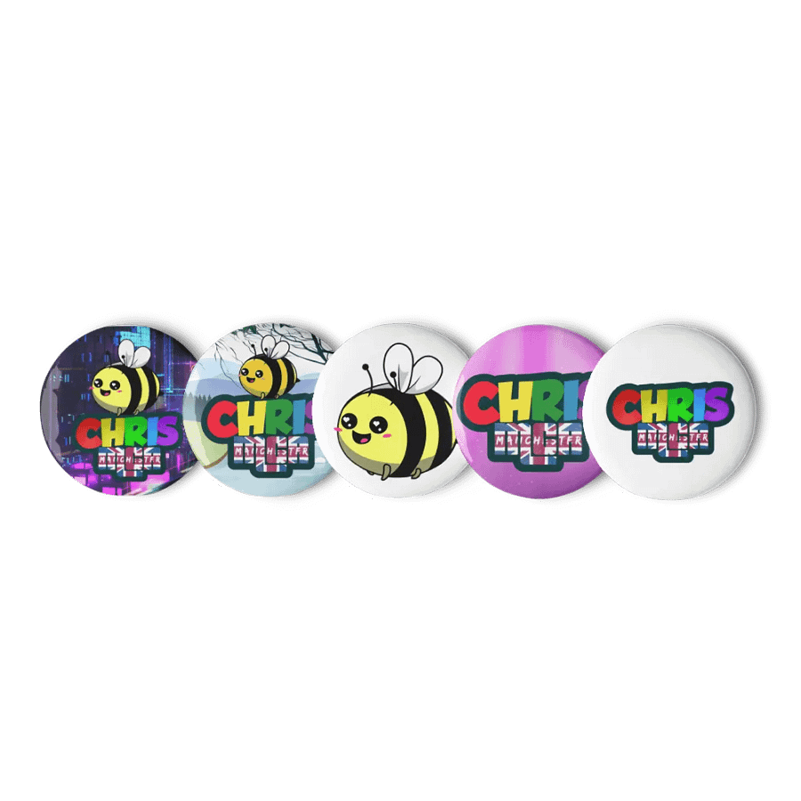 Pin Badges - ChrisMCR product image (4)