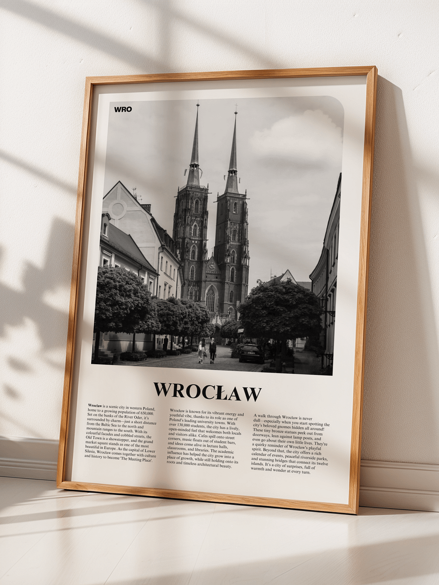 Wroclaw 03 Newspaper Poster product image (4)