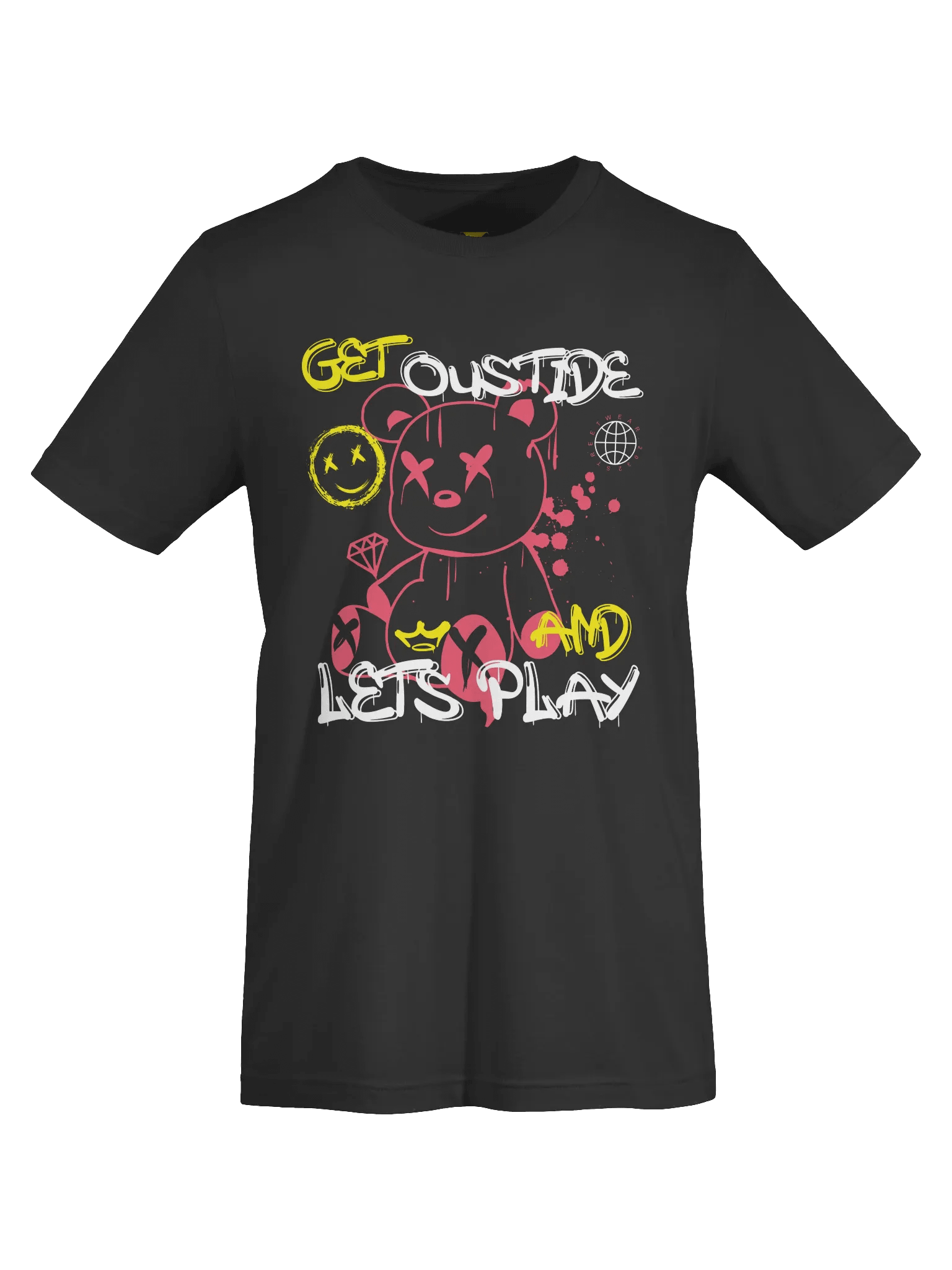 Playful Bear Doodle T-Shirt product image (69)