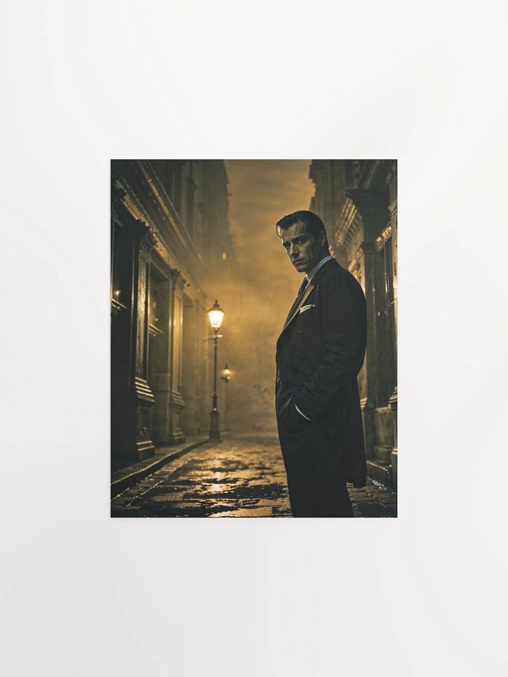 Fogbound Gentleman Matte Poster product image (4)