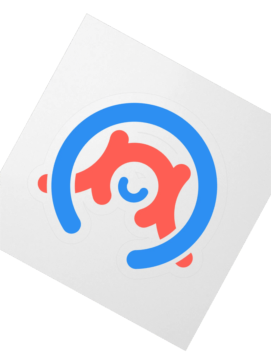 AMU 2D logo Sticker product image (2)