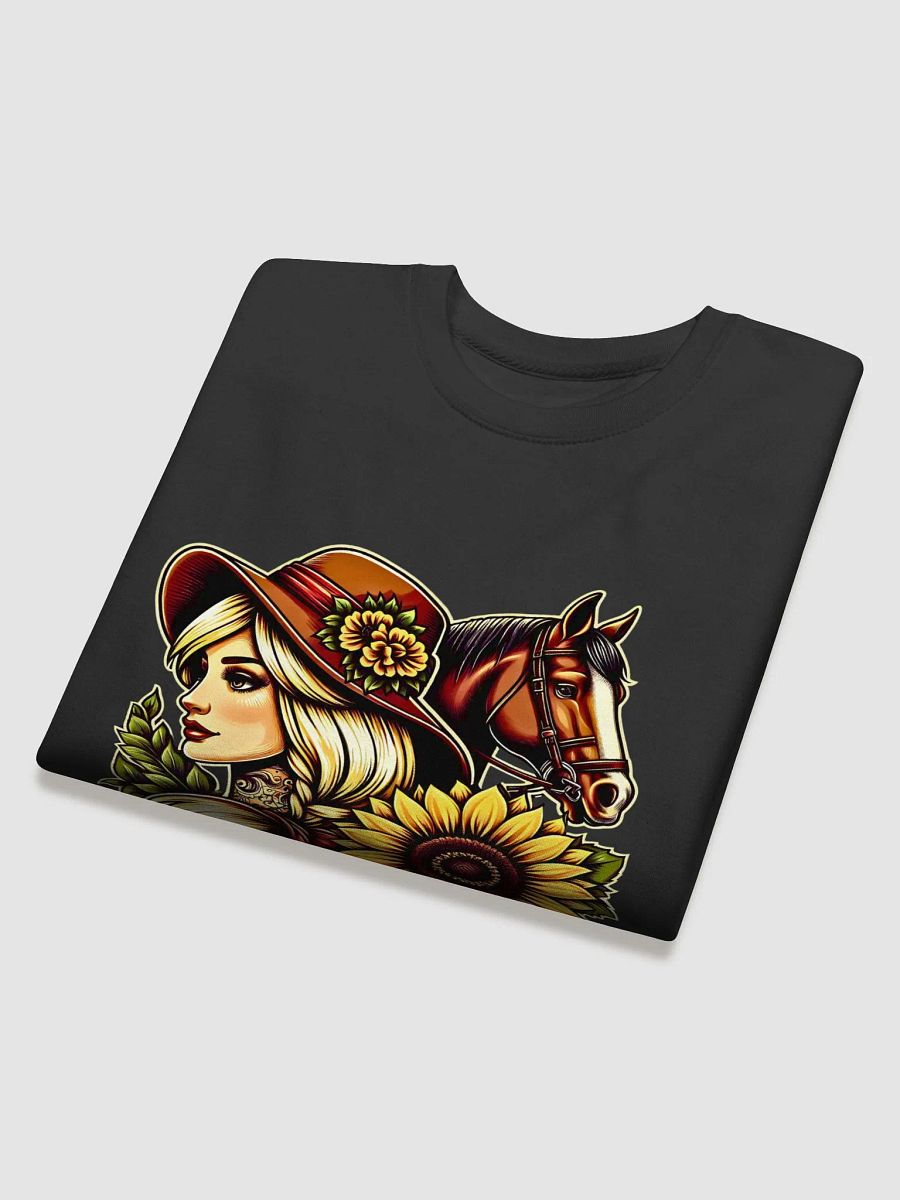 Floral Elegance Wide-Brimmed Sweatshirt product image (4)