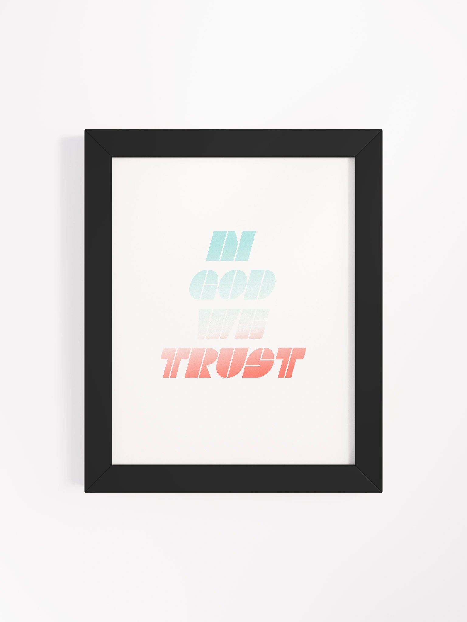 In God We Trust Wall Art Print product image (4)