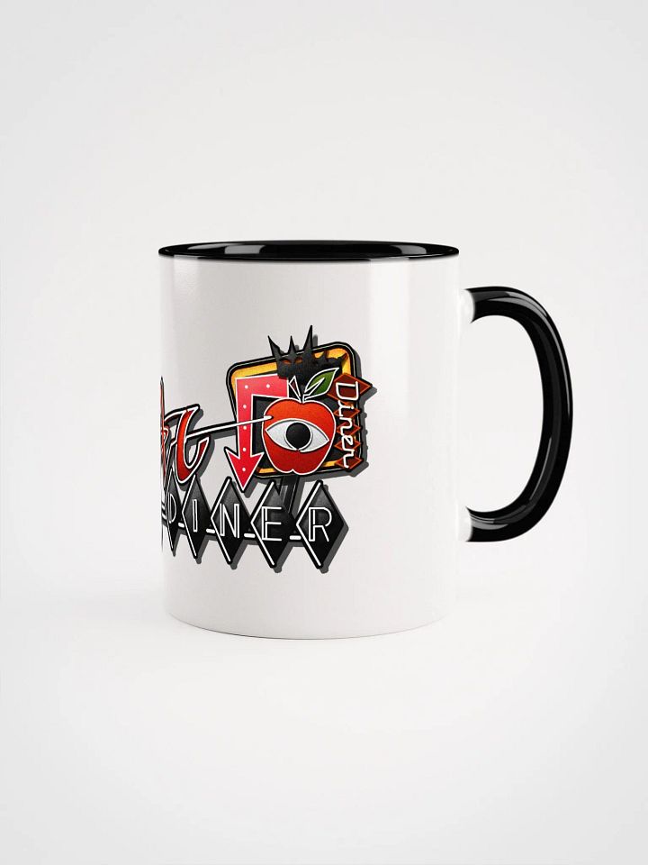 King Apple Diner (Color) ✦ Ceramic Mug with Color Inside product image (1)