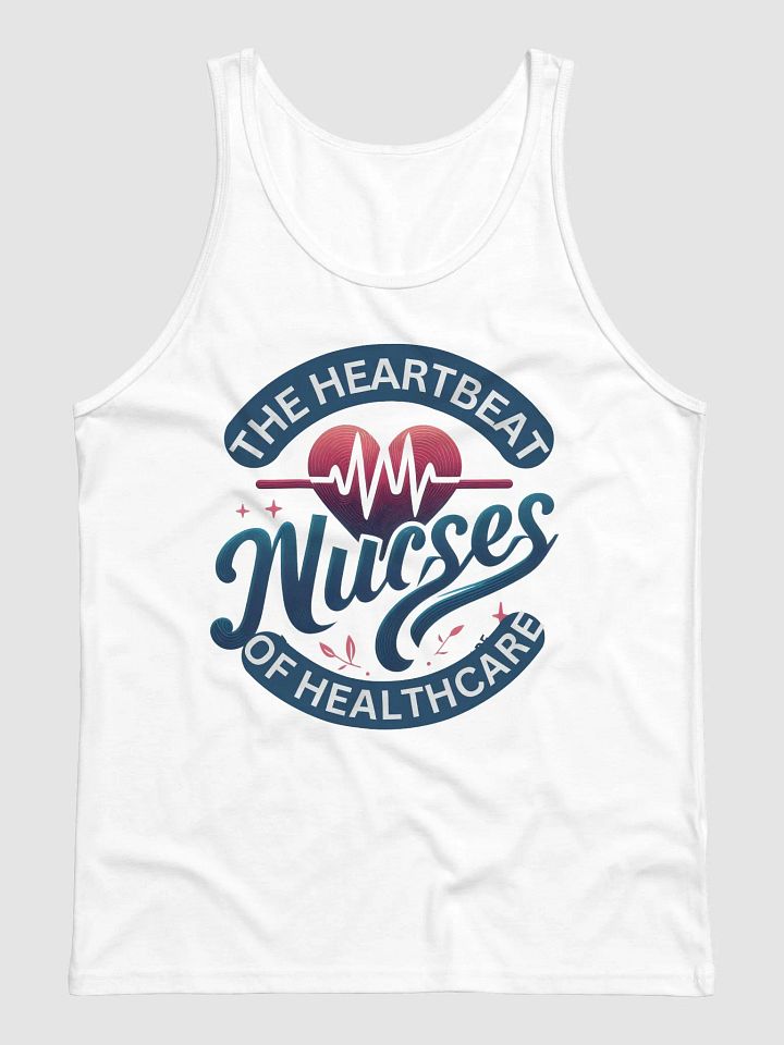 Heartbeat: Nurse's Heartbeat Jersey Tank product image (2)