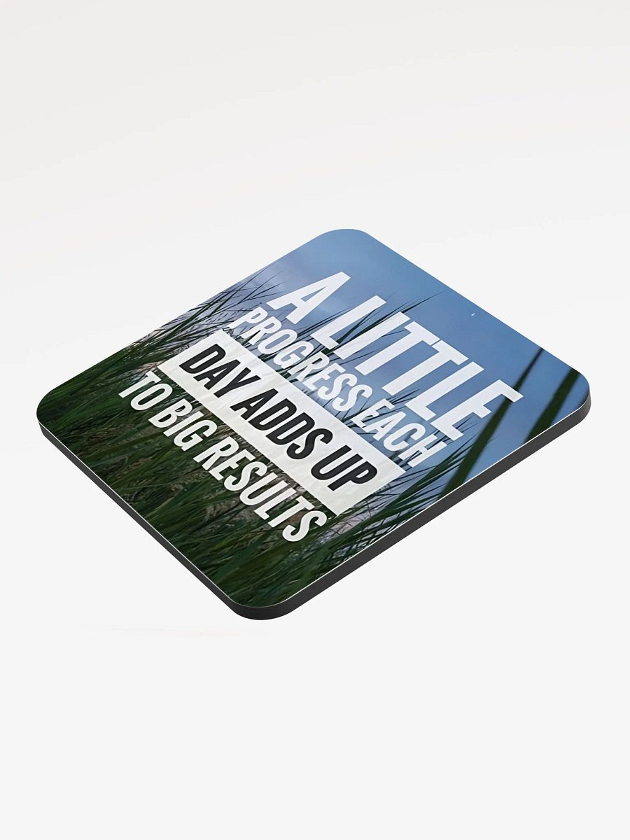 A Little Progress Each Day Adds Up To Big Results Coaster product image (3)