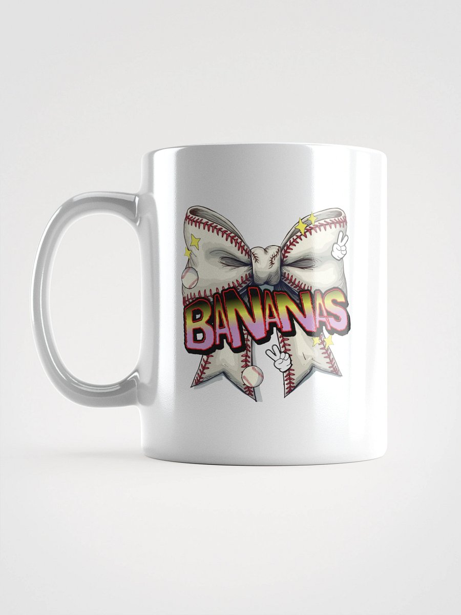 Bananas Bow Baseball Mug product image (11)