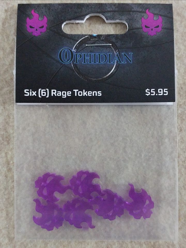 Ophidian 2360 Rage Tokens (pack of 6) product image (1)