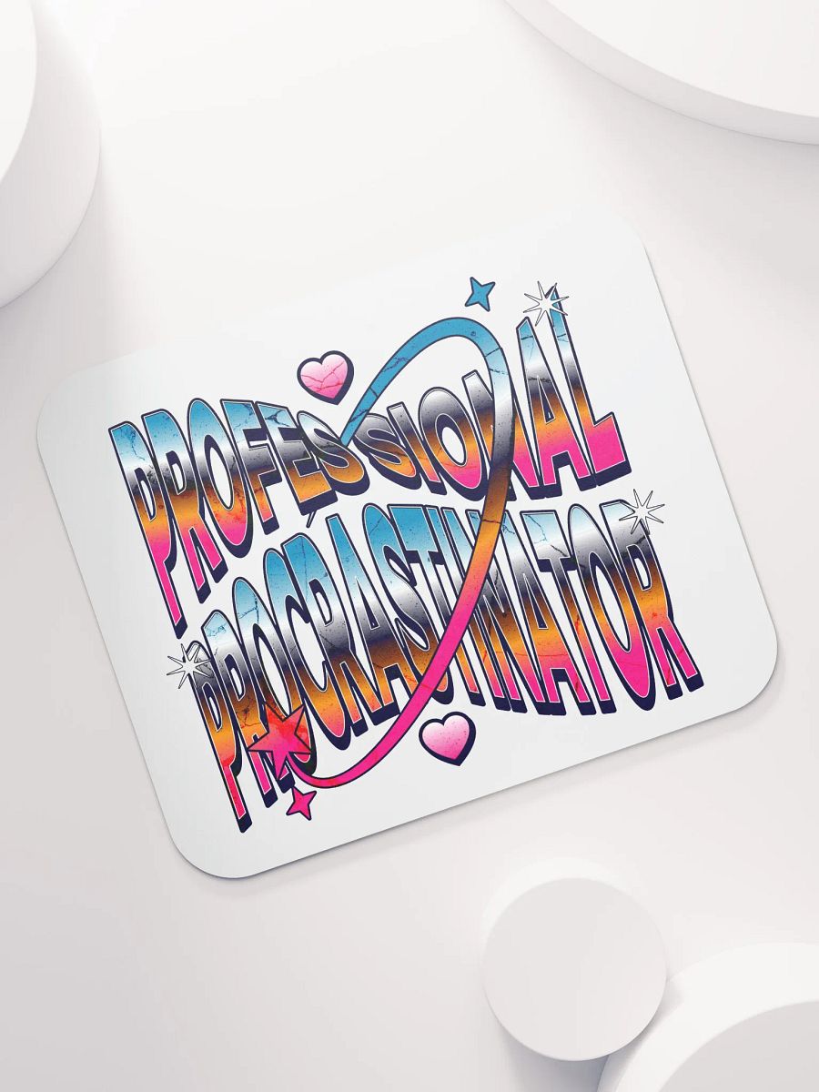Professional Procrastination Station Mouse Pad product image (5)