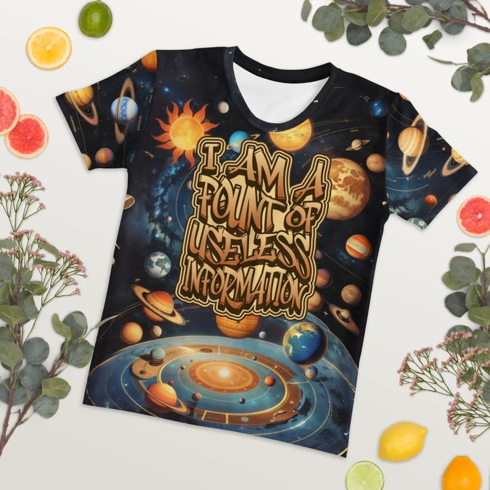 Funny Fount of Useless Information All Over Print T-shirt product image (9)