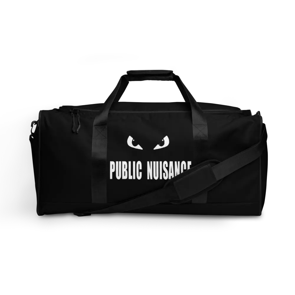 Public Nuisance: Duffle Bag (Black) product image (1)