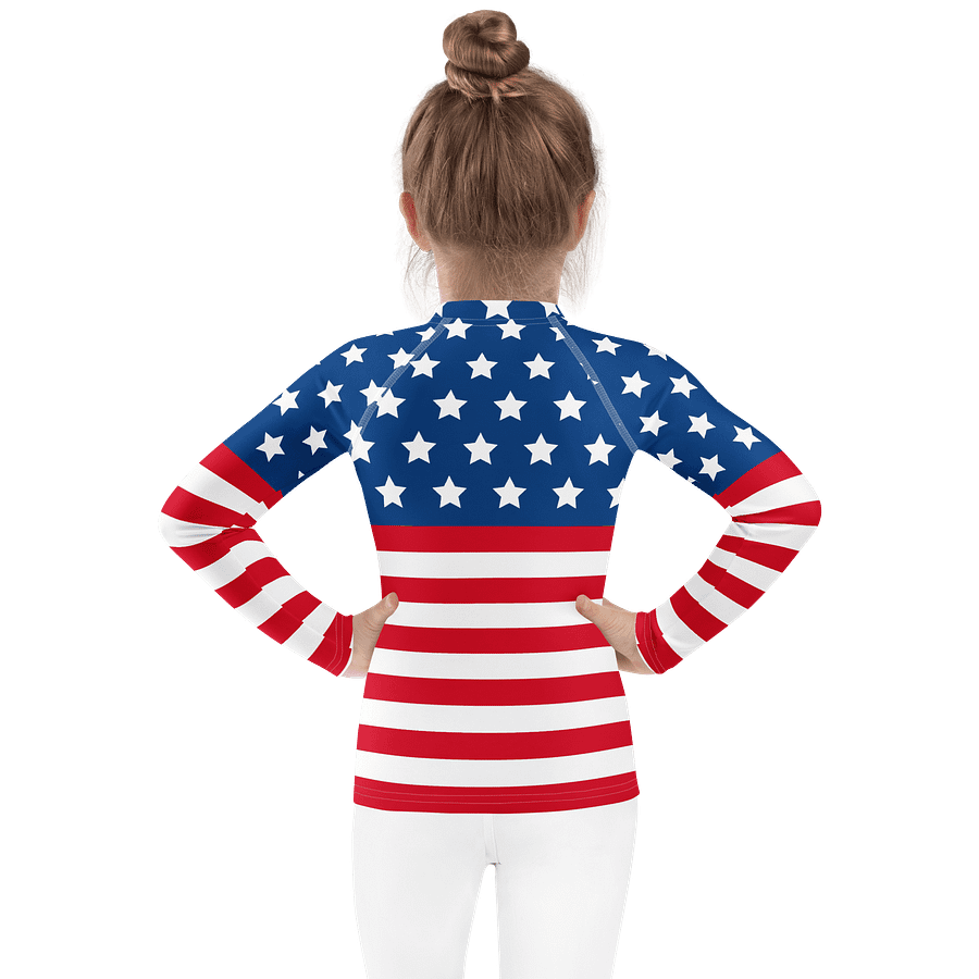 Stars & Stripes Kids Rash Guard product image (2)