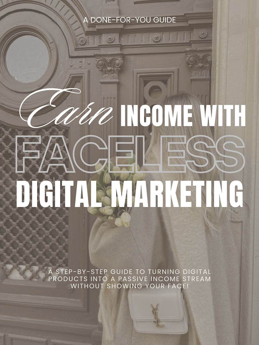 FACELESS DIGITAL MARKETING MASTERY BUNDLE product image (3)