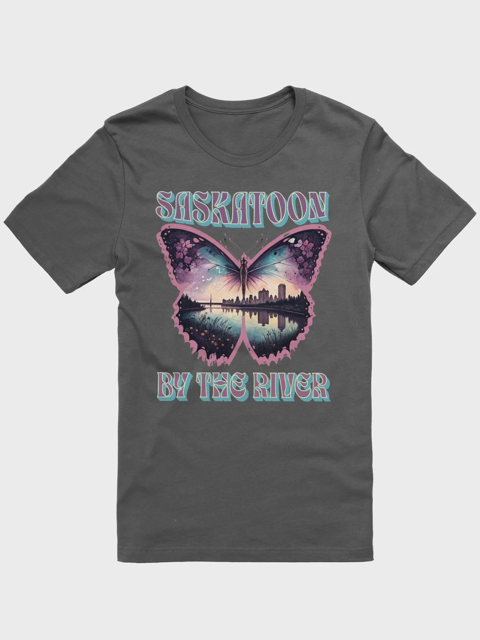Saskatoon By The River Iconic Softness T-Shirt product image (1)