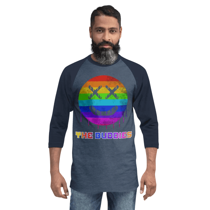 The Buddies Pride Month Raglan product image (6)