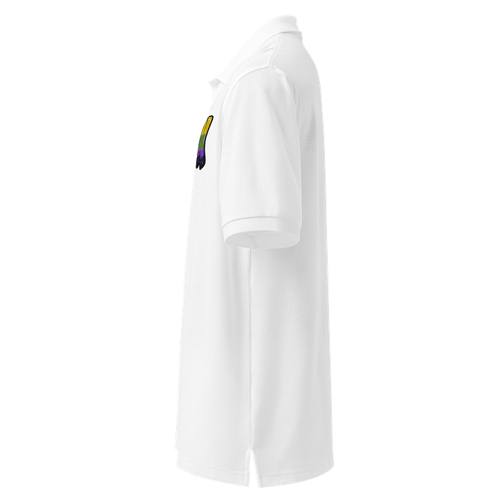 Glossy Striped 'N' Polo Shirt product image (2)