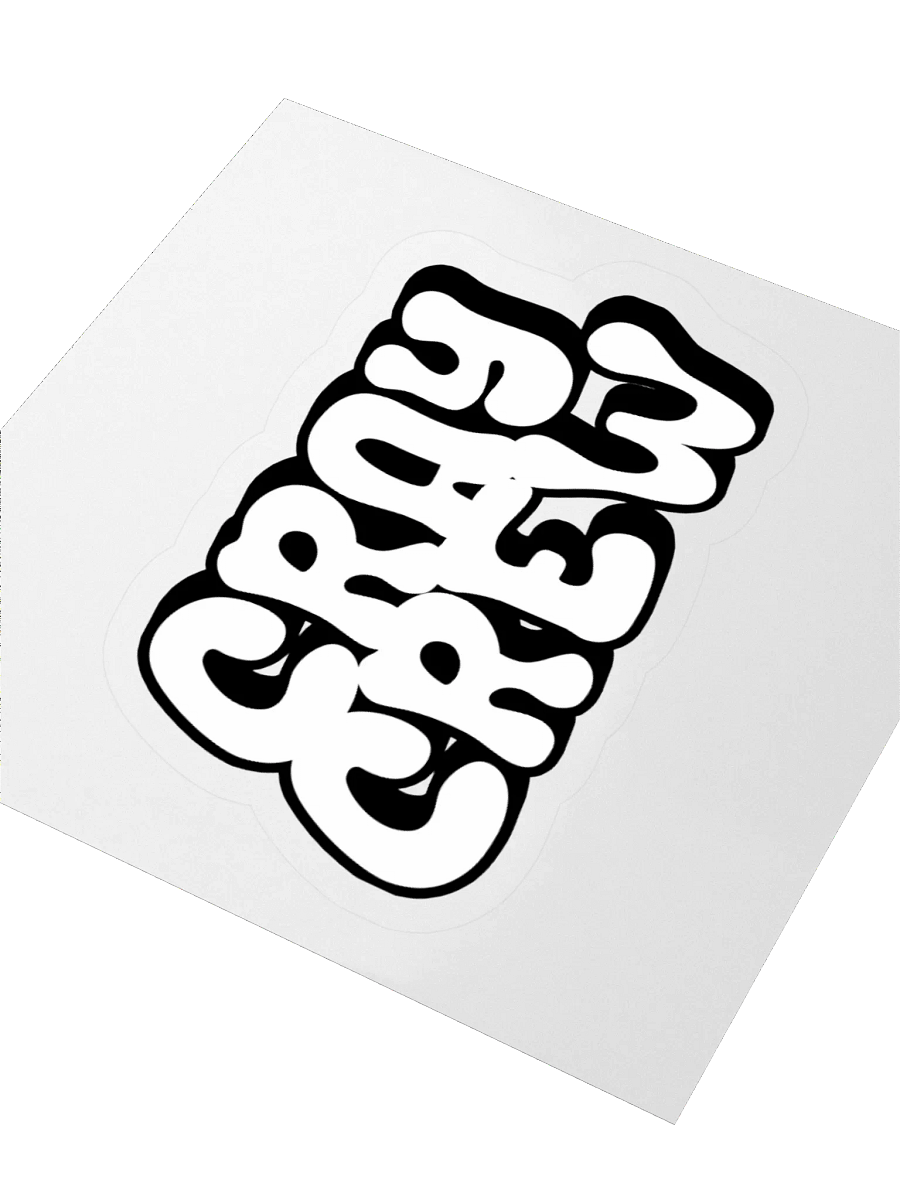 CRAY CREW Kiss Cut Stickers product image (8)