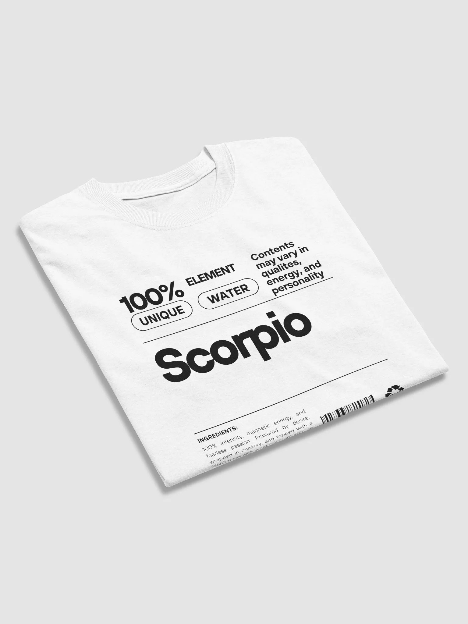 Intense. Unapologetic. Unforgettable. Scorpio T-shirt product image (3)