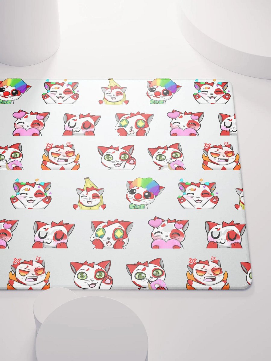 Crimson Pattern Gaming Mouse Pad product image (5)