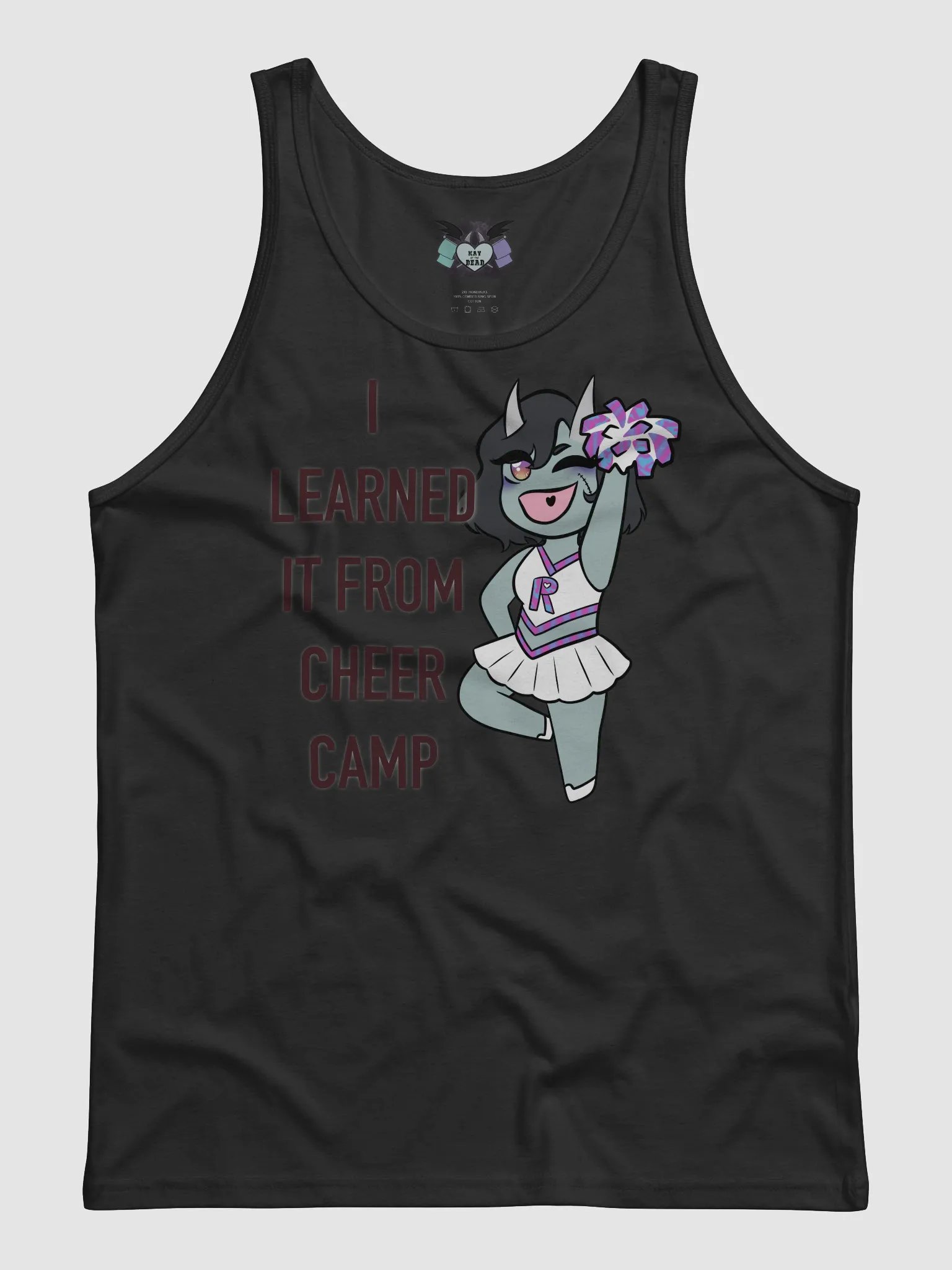 I Learned It From Cheer Camp Jersey Tank product image (1)