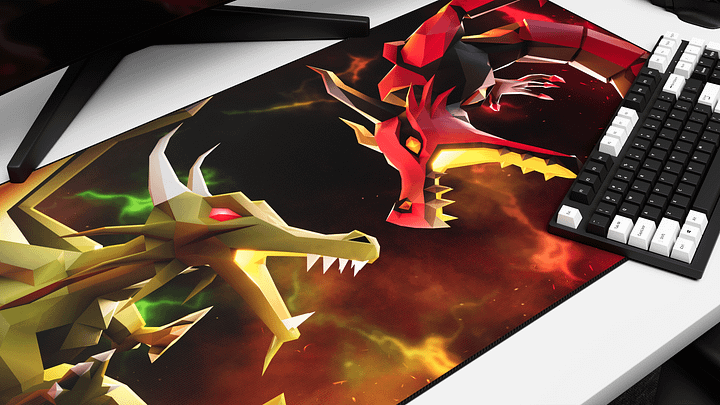 The First and Final Flame | Premium Desk Mat product image (2)