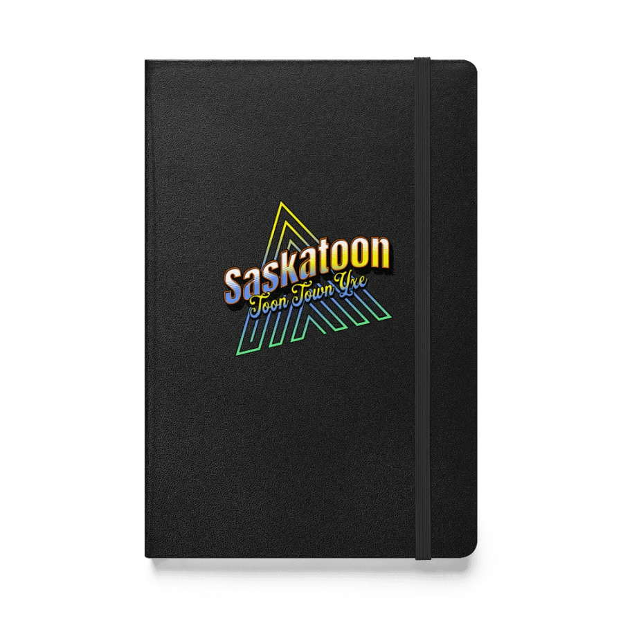 Saskatoon Toon Town Yxe Hardcover Notebook product image (1)