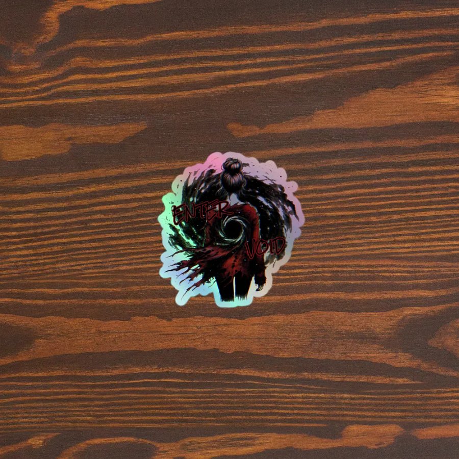 Enter Void Kiss-Cut Holographic Sticker product image (3)