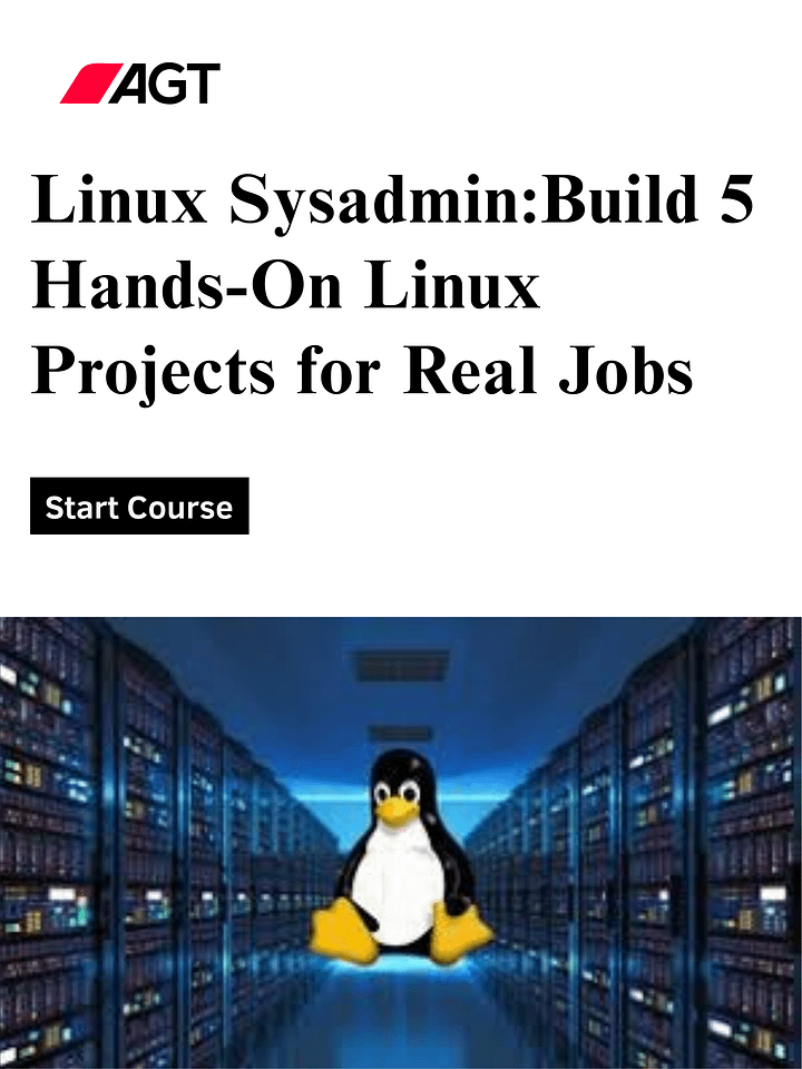 Linux Sysadmin:Build 5 Hands-On Linux Projects for Real Jobs product image (1)