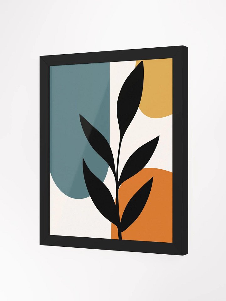 Abstract Botanical Silhouette Framed Poster product image (31)