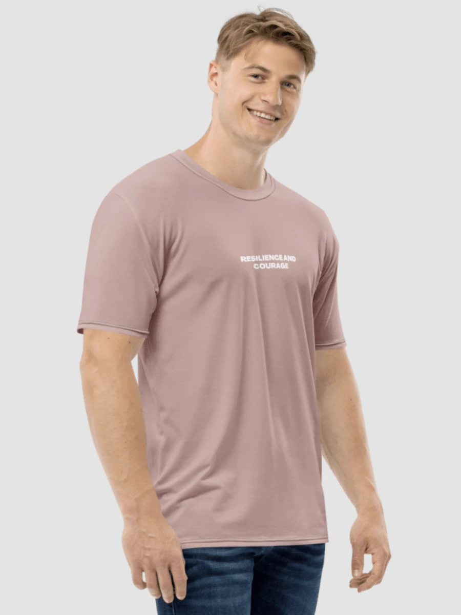 Resilience and Courage T-Shirt - Dusty Pink product image (4)