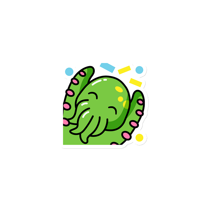 Cthulhu Hype Emote Magnet product image (1)
