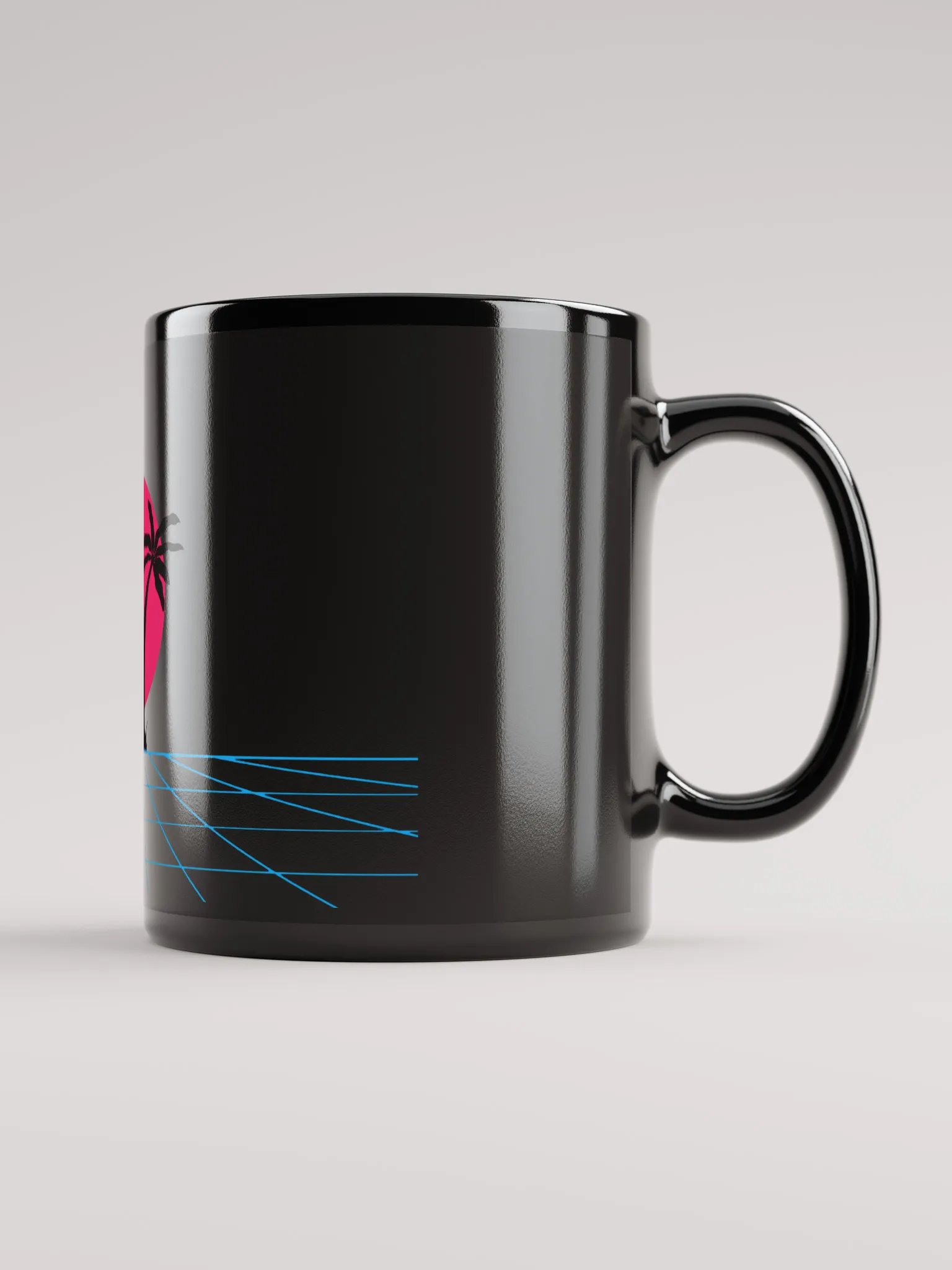 Retro Sunset Silhouette Mug product image (2)