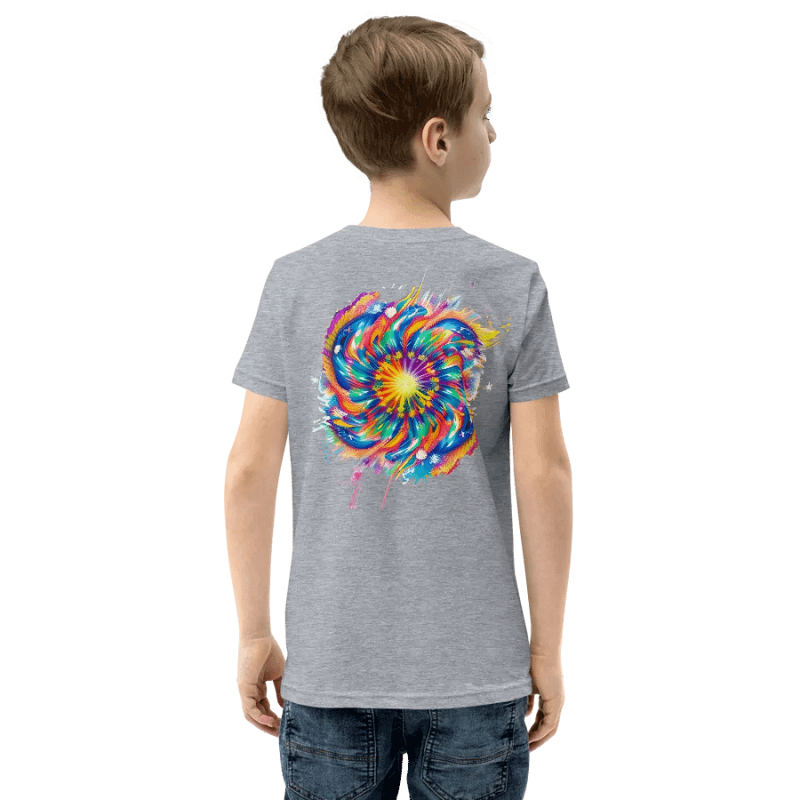 Spiral Burst Youth T-Shirt product image (52)