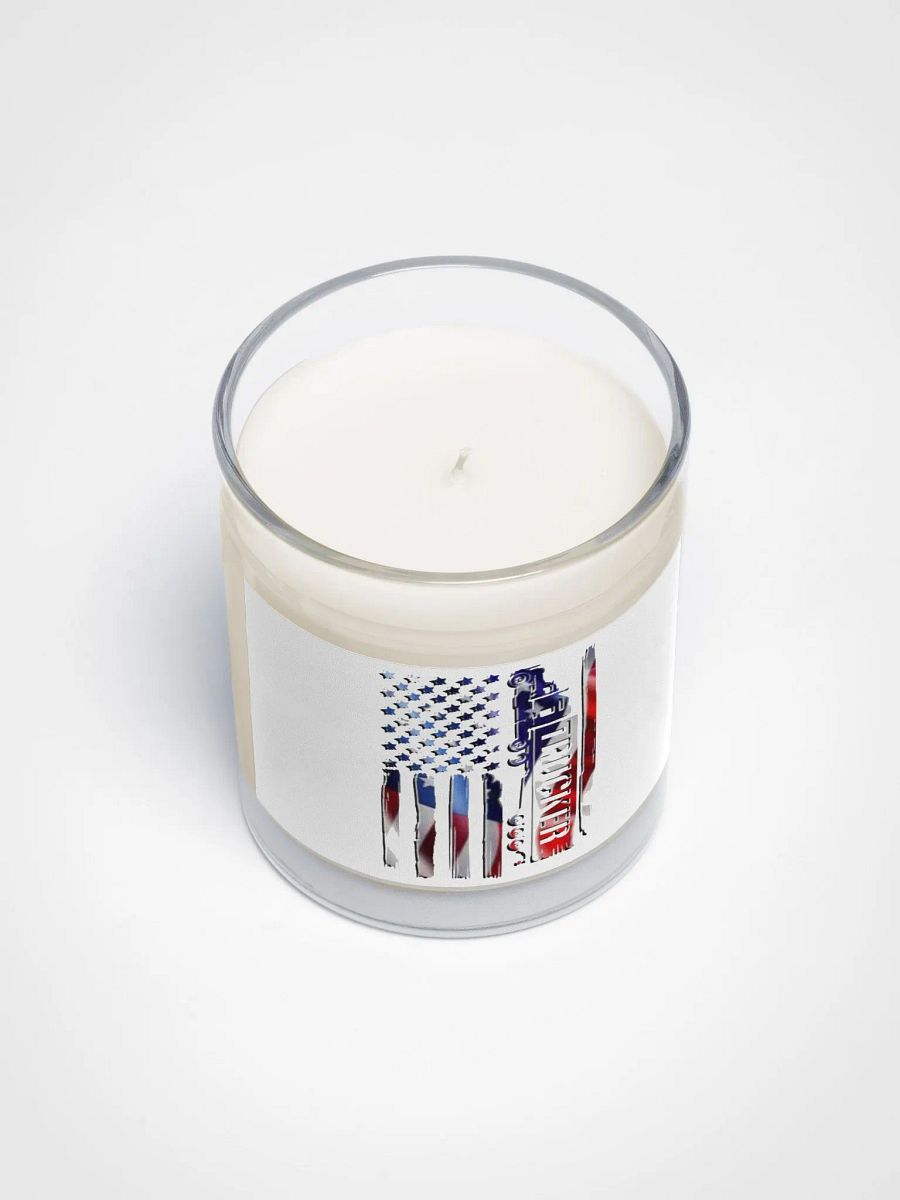 Patriotic Trucker Soy Wax Candle product image (3)