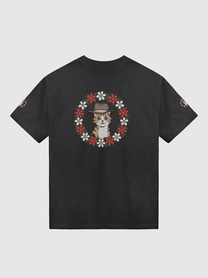 Feline Finesse Floral T-Shirt product image (6)