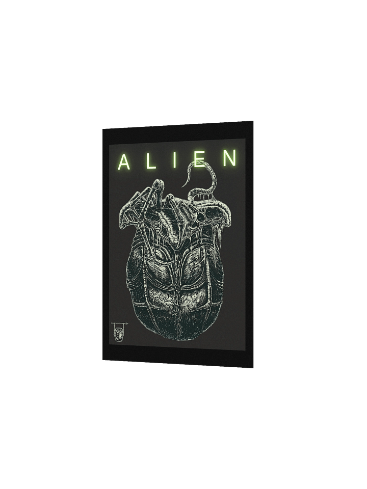 The Alien- Art Print 2/2 product image (9)