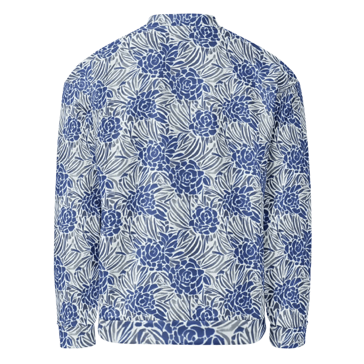 Blue Roses Bomber Jacket product image (2)