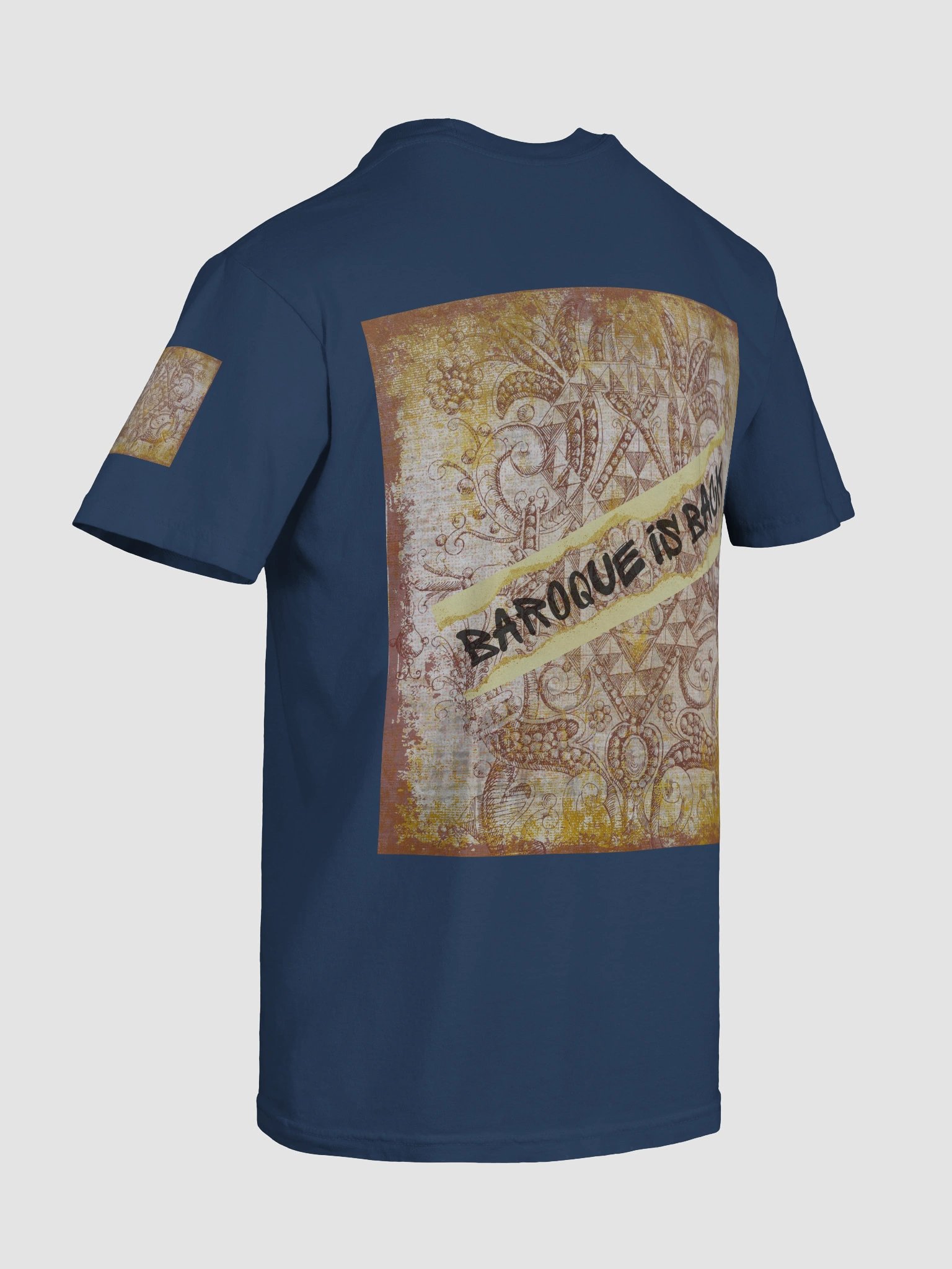 Baroque is Back. In Gold. The Tee product image (103)