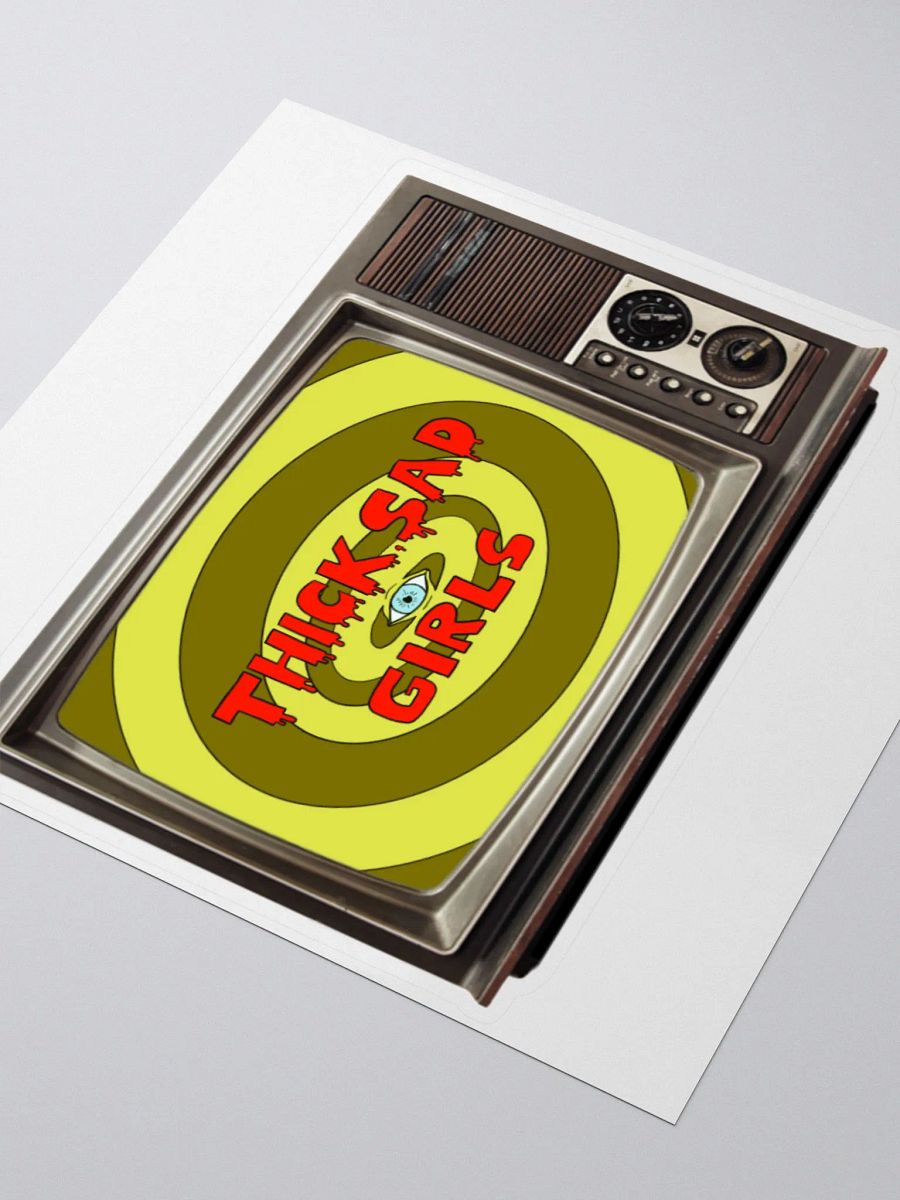 Thick Sad Girls Sticker product image (3)