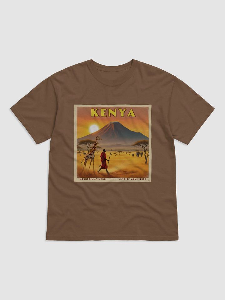 KENYA STYLE Garment-Dyed T-Shirt product image (1)