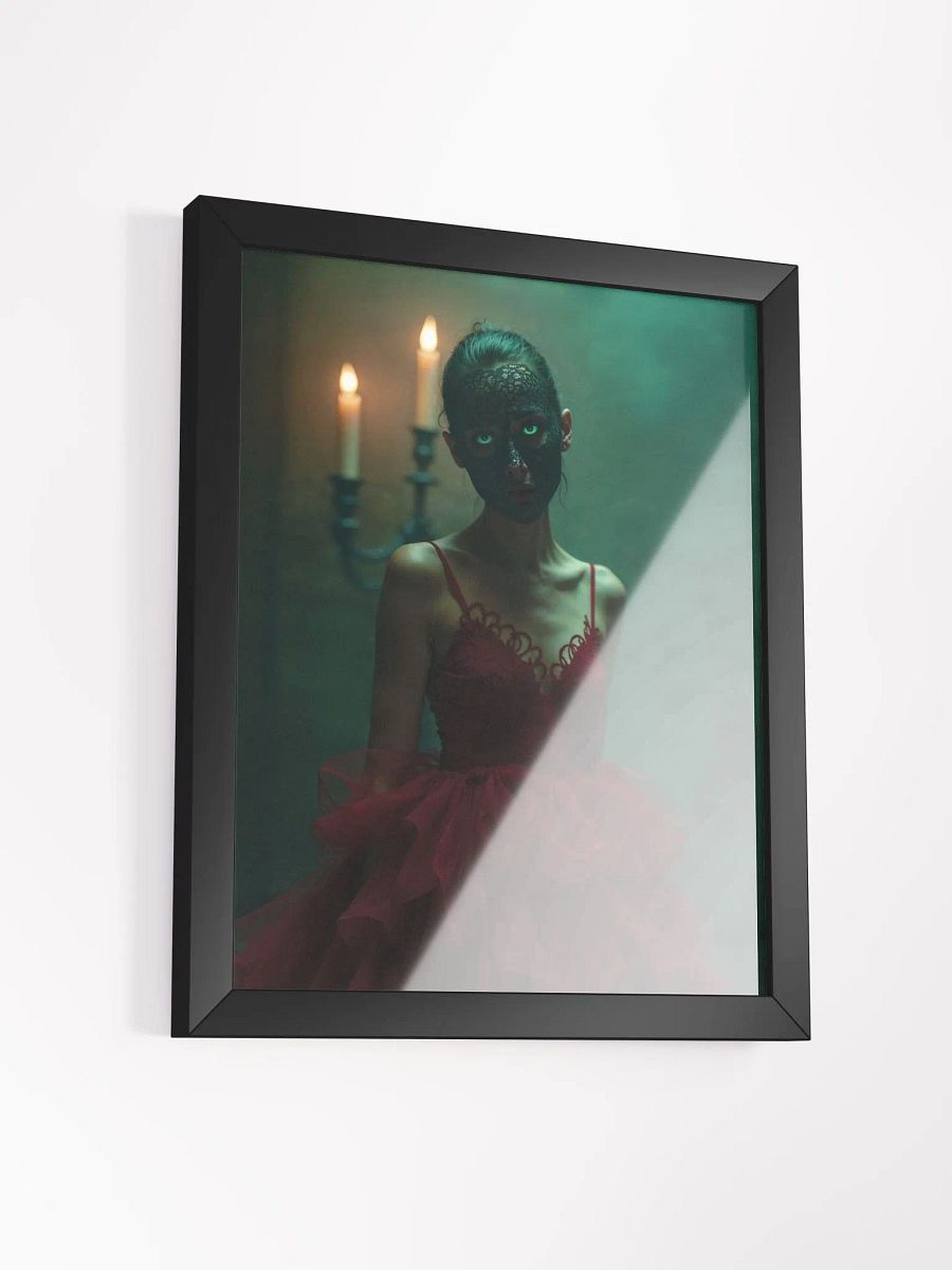 Masked Beauty Framed Print product image (15)