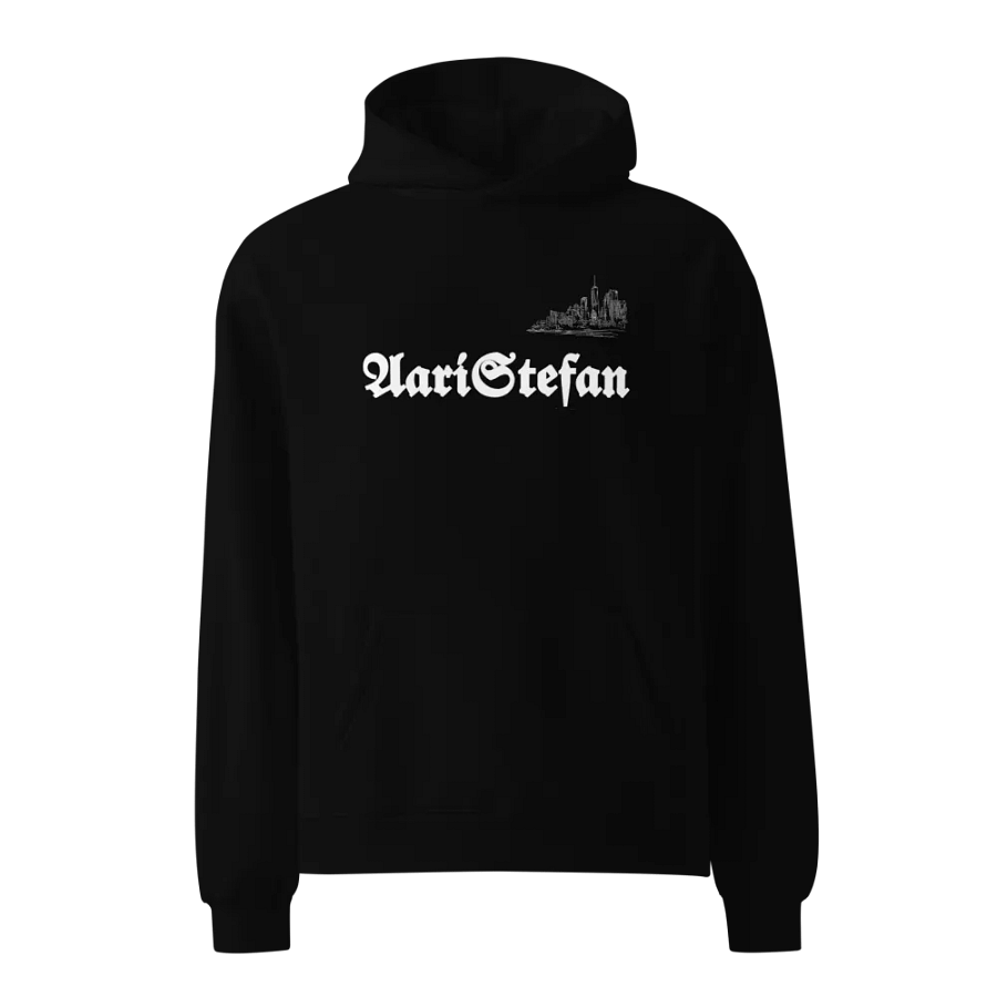 Black Unisex Premium Oversized Hoodie product image (1)